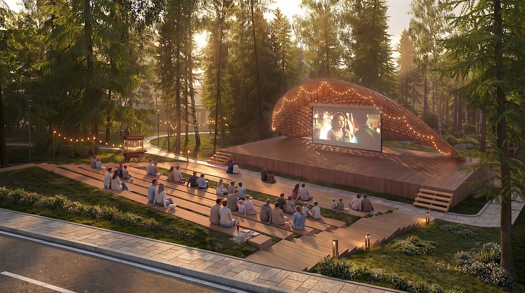 Открытый кинотеатр